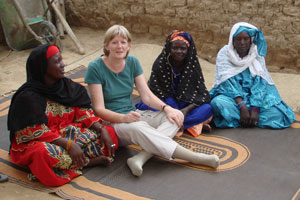Aline Lienard au Mali
